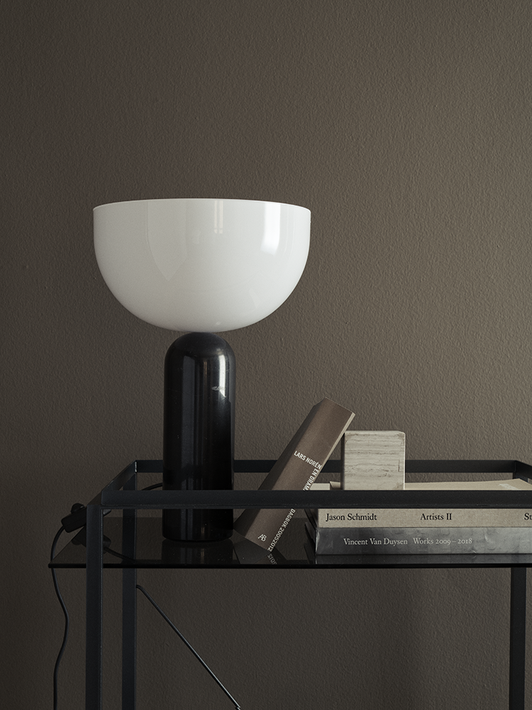 Kizu Table Lamp Black Marble, Large — New Works Kizu Table Lamp Black Marble, Large — New Works